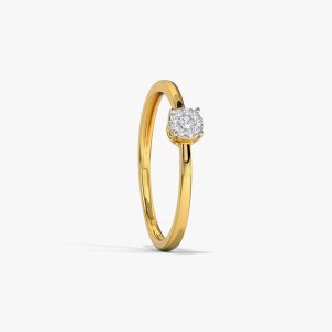 Kisna Real Diamond Jewellery Gold Diamond Ring