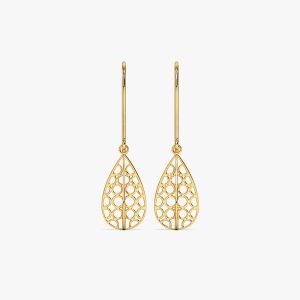 Kisna Hallmarked Gold Earring for Women
